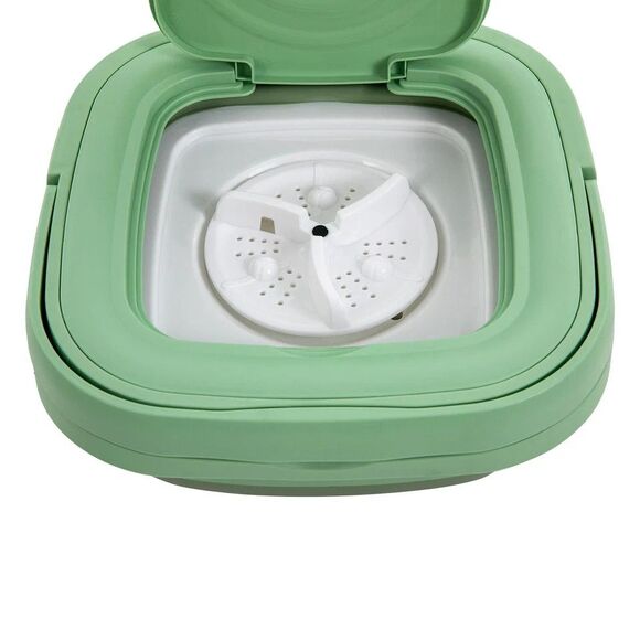 11 L Portable Mini Washer: Ideal for Travel, Baby Clothes, Toys-Includes US Plug - Picture 8 of 13